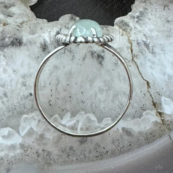 Carolyn Pollack Sterling Elongated Oval Moonstone Decorated Ring For Women